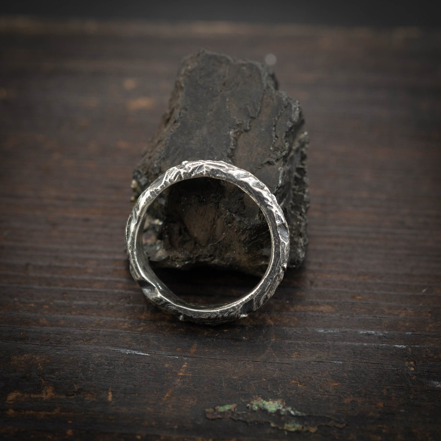 Silver Ring for men, Magic Ring, Handmade silver jewelry, mens gift Dad gift, Boyfriend gift, Mindfulness gift for men,