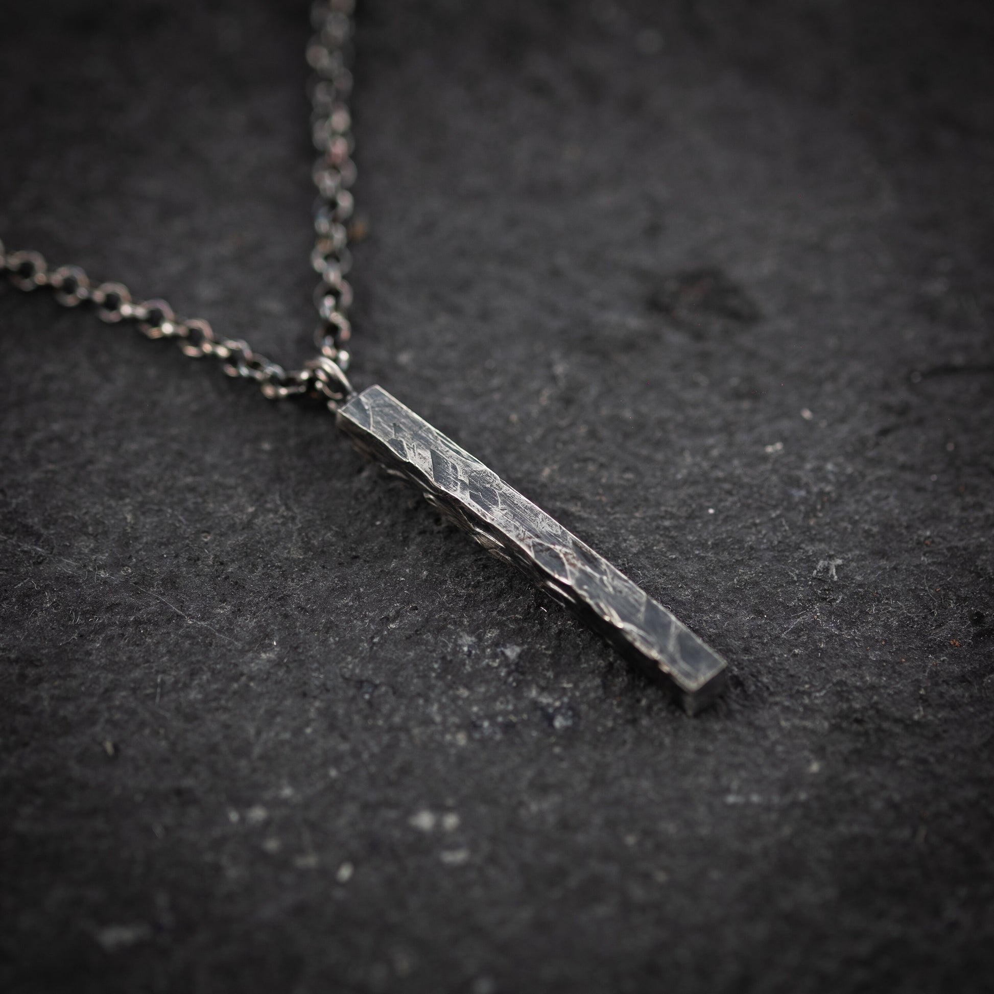 Mens silver Necklace, Handmade Silver jewelry, Minimalist jewelry, Christmas boyfriend gift, Unique gifts, Husband gift, Gift for him