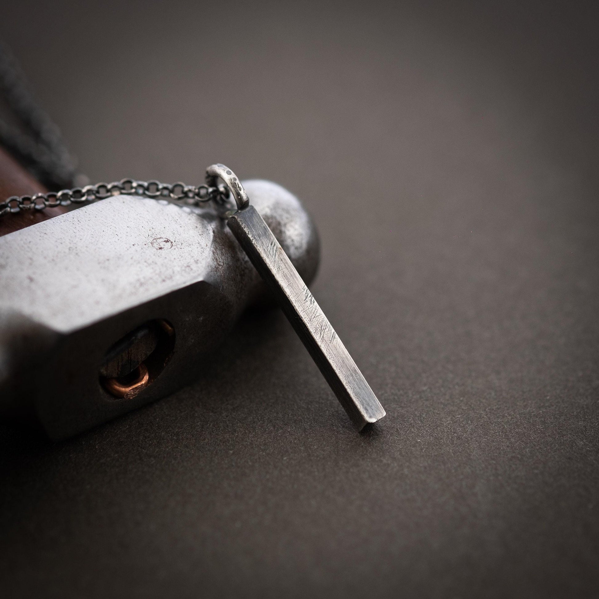 Rustic Bar Necklace