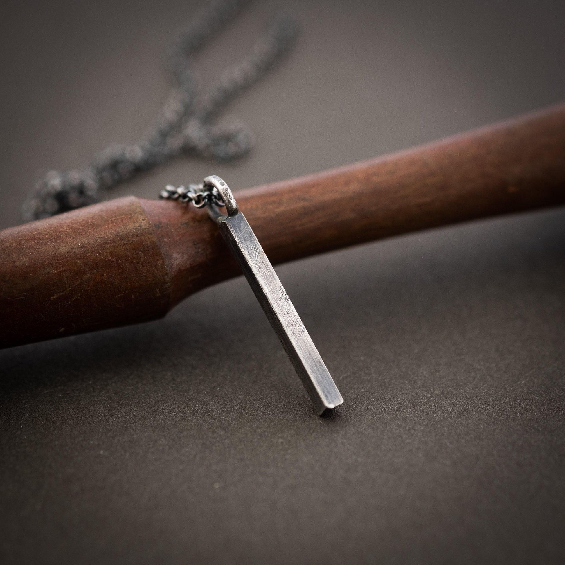 Rustic Bar Necklace