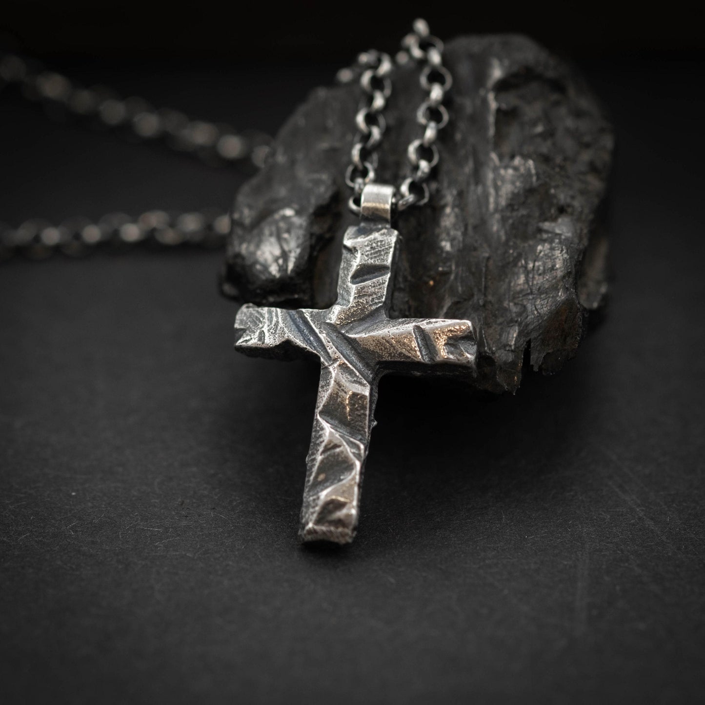 Cross Mens necklace