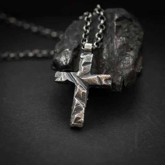 Cross Mens necklace