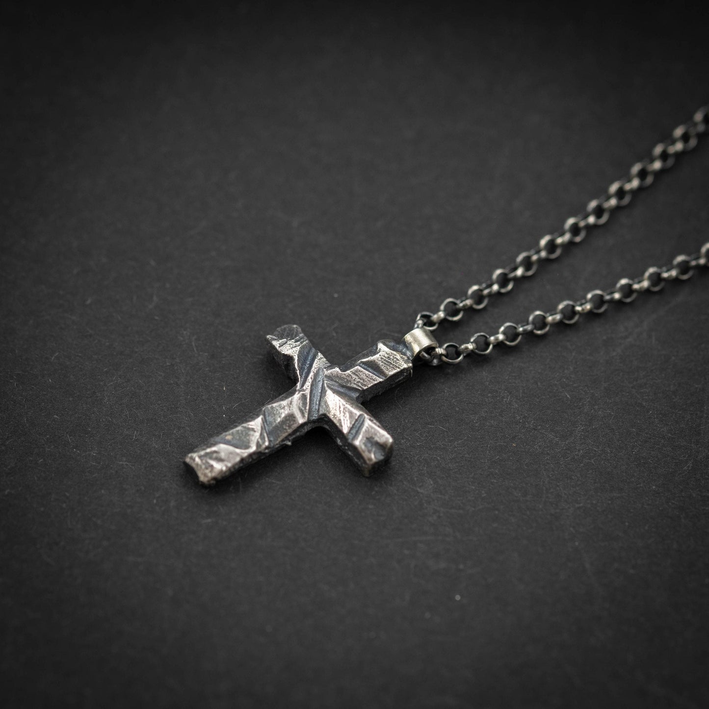 Cross Mens necklace