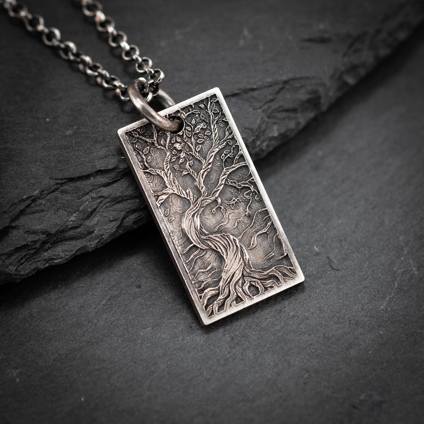 Sterling Silver Tree Of Life Necklace, Tree Of Life Jewellery, Necklaces for Men, Bridesmaid Gift, Gift for Her, Birthday Gift, Christmas