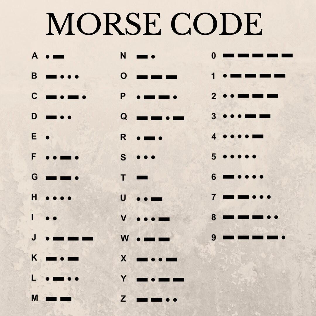 Morse Code necklace, engraved personalized custom pendant, handmade Jewelry, Mens minimalist gift for him, gift for men, unique gifts