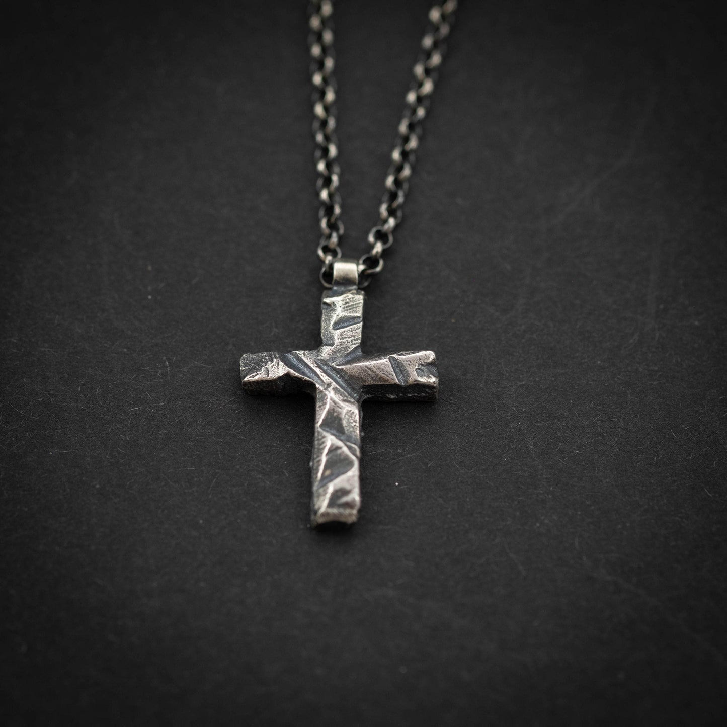 Cross Mens necklace