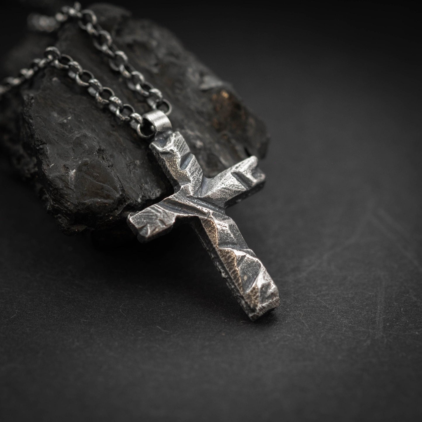 Cross Mens necklace