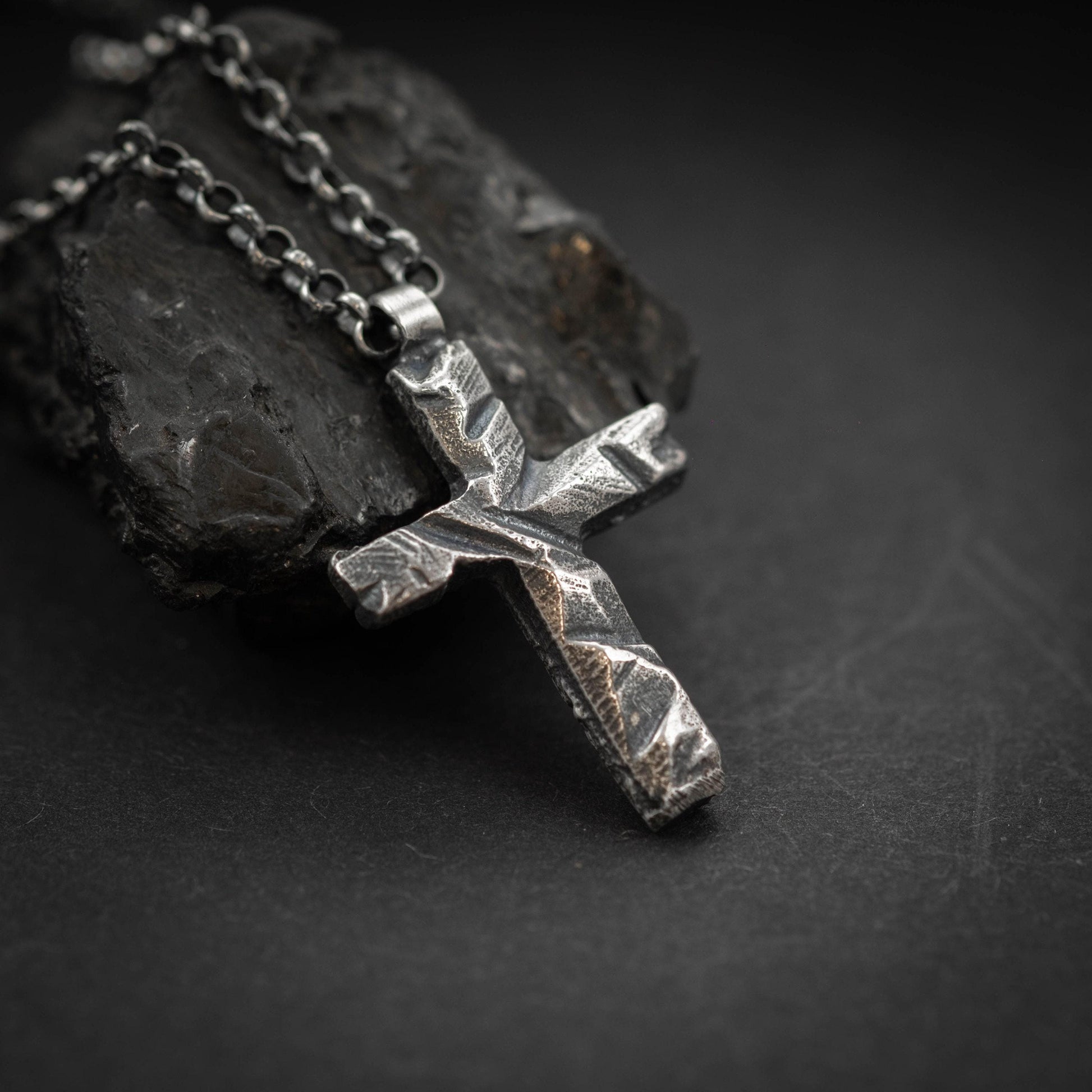 Cross Mens necklace
