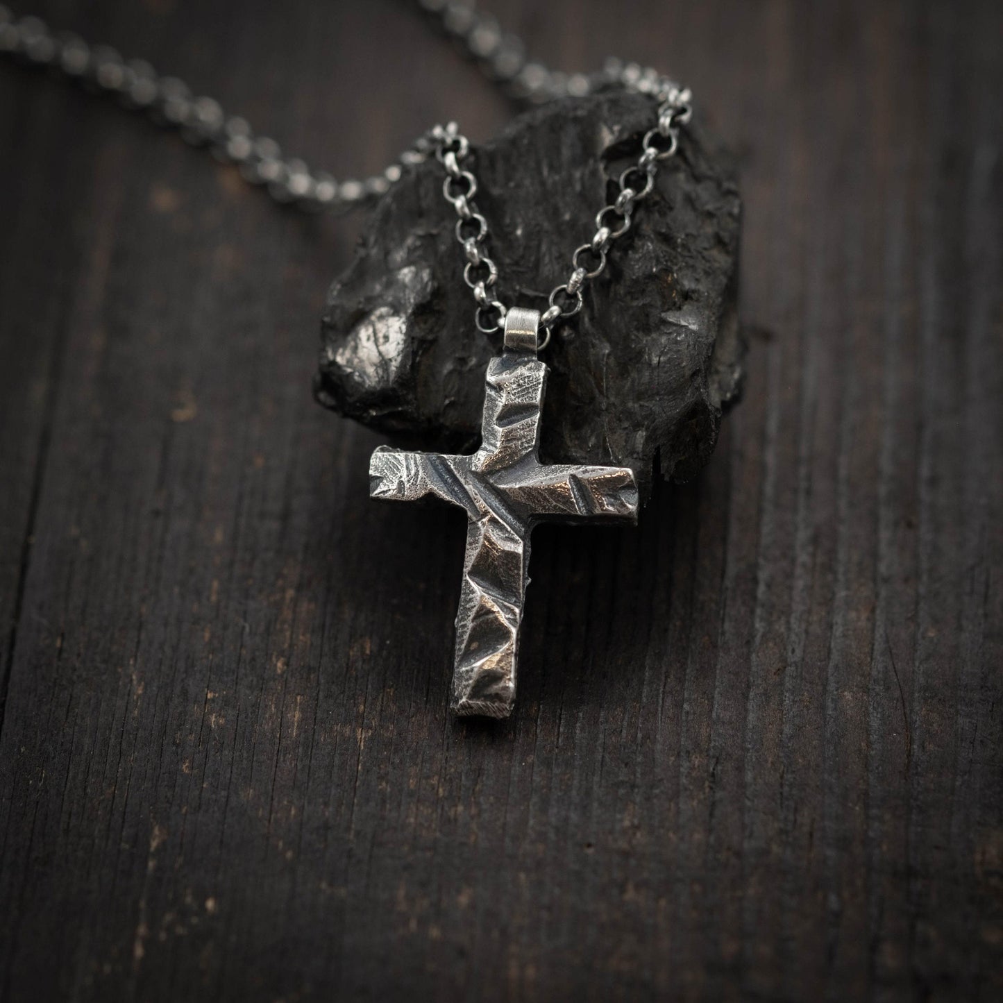 Cross Mens necklace