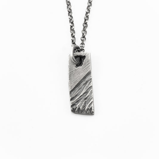 Brutalist Silver necklace
