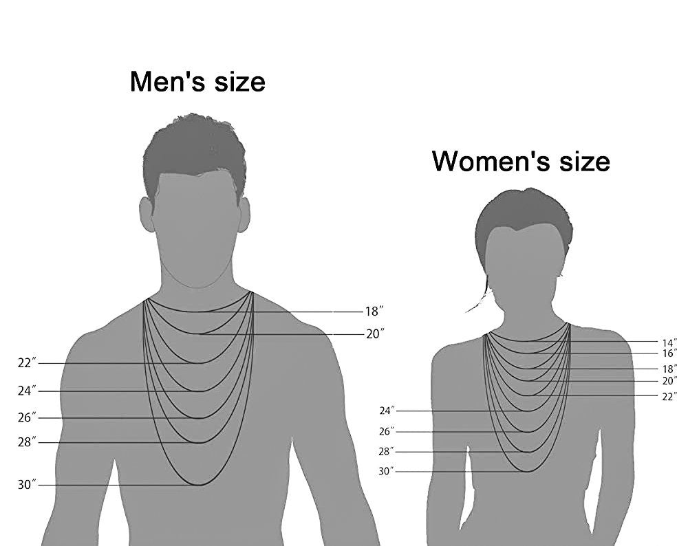 Personalized Size 4-12mm Men's Necklace Stainless Steel Cuban Link Chain  Silver Color Male Jewelry Gifts for Men | Wish