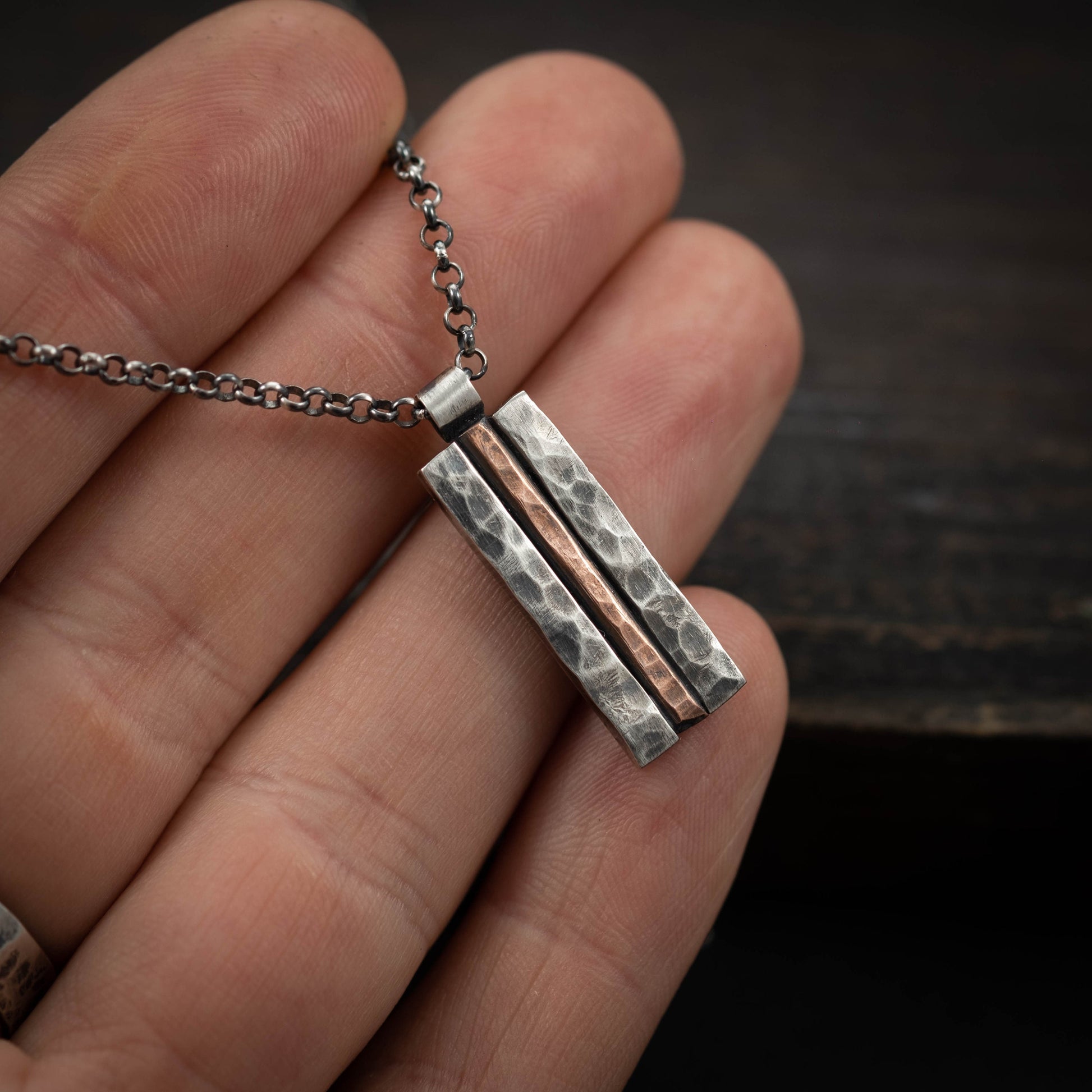 Silver and Copper necklace – SilverRituals