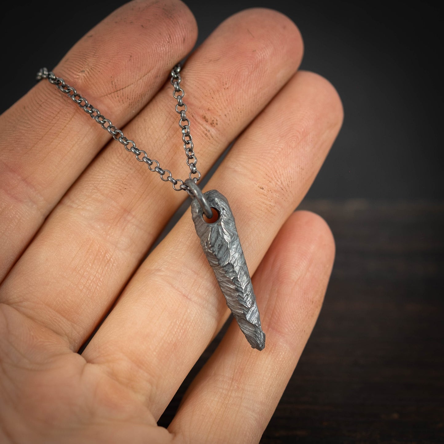 Silver Protection Amulet  Necklace, Viking jewelry,  Gift for him, Mens gift, Dad gift, Husbant gift, Gift for him