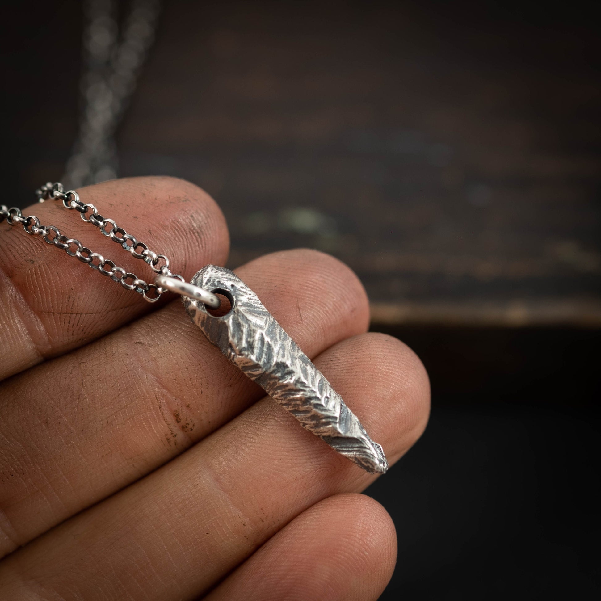 Silver Protection Amulet  Necklace, Viking jewelry,  Gift for him, Mens gift, Dad gift, Husbant gift, Gift for him