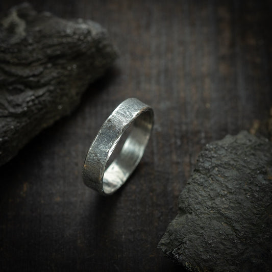 MENS Sterling silver ring, Boyfriend gift, Unique gift for men, Magic Ring, Handmade silver jewelry, girlfriend gift, mens gift