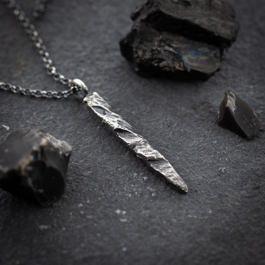 Silver Viking  Protection Amulet Gothic Necklace, Norse jewelry,  Gift for him, Mens gift, Boyfriend gift, Husbant gift, Gift for him